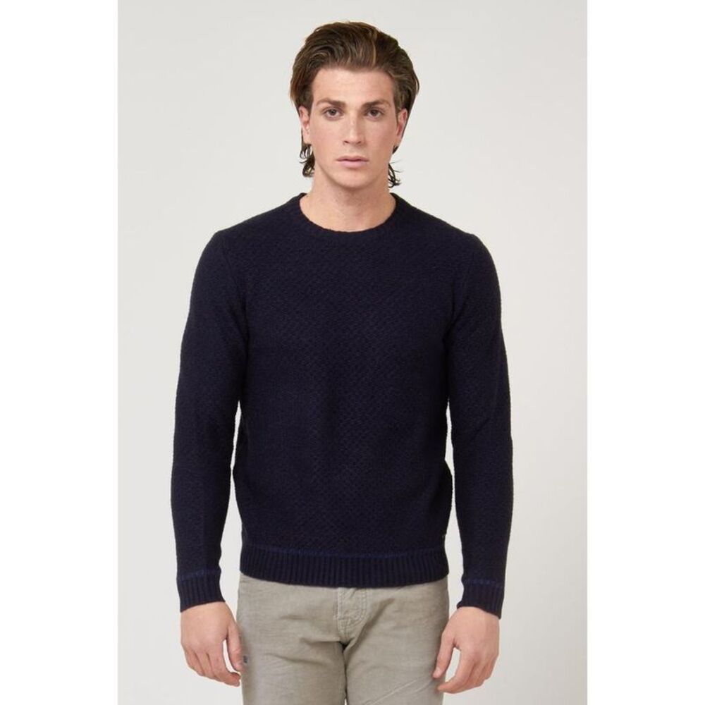 Gas Blue Marabou Men's Sweatshirt